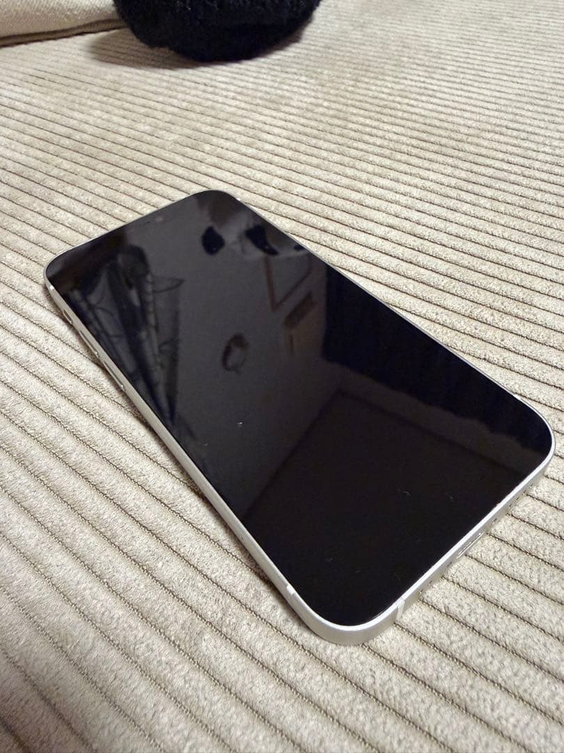 iPhone 12 mini 本体 128G ホワイト　ガラスフィルム