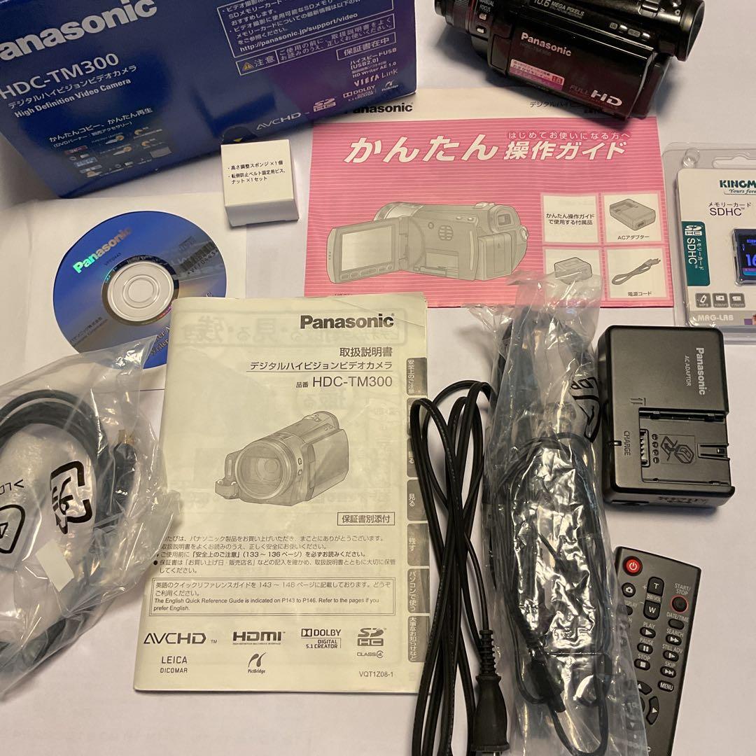 Panasonic HDC-TM300 ビデオカメラ本体
