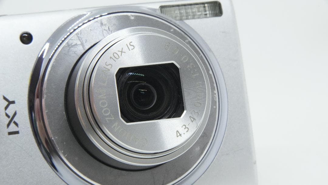 【B2133】 Canon IXY 140 シルバー 箱付き キャノン イクシ