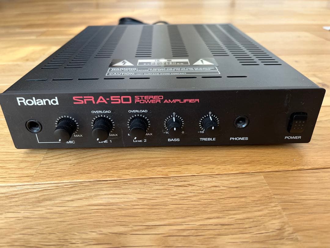 Roland SRA-50 パワーアンプ 84W