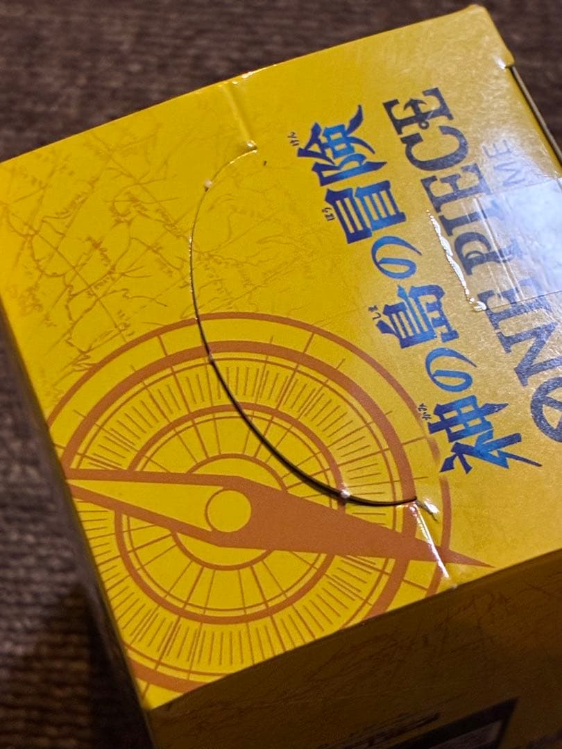 【難あり】ワンピースカードゲーム 神の島の冒険　1BOX テープ付き