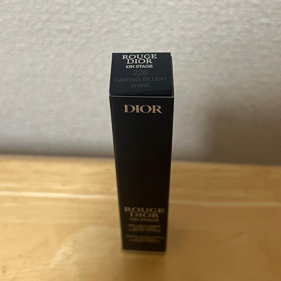 【新品未使用】Diorルージュディオールオンステージ226サンプル付き