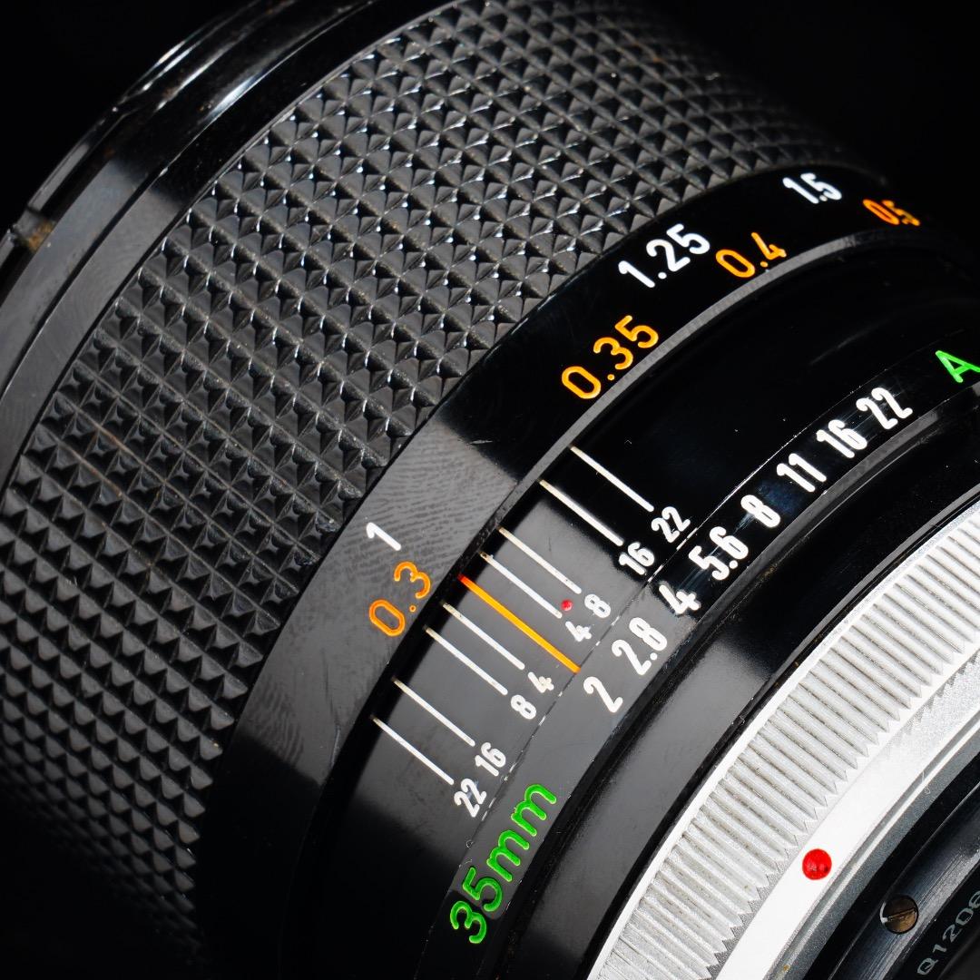 【整備＆テスト済】Canon FD 35mm F2 S.S.C キャノン 877