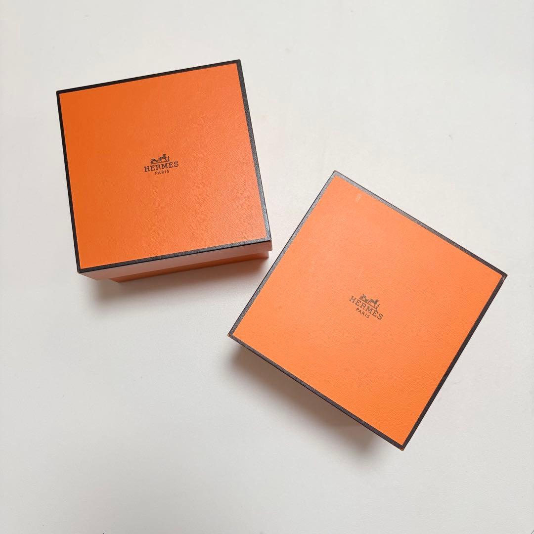 美品　エルメス　腕時計　ケース　空箱　現行品　木製　2個セット