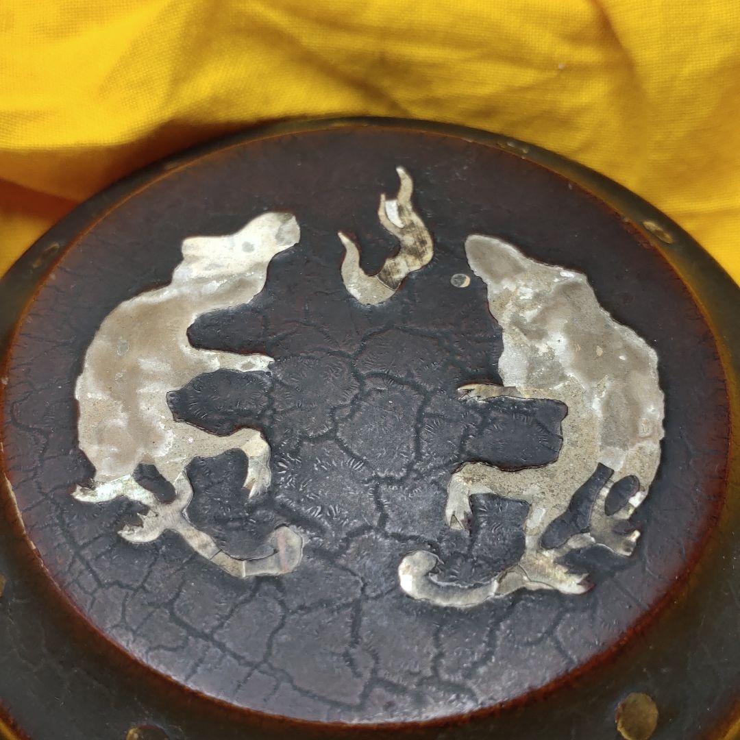 骨董 香合 木製漆器 螺鈿細工 桐箱 江戸期 古美術 アンティーク コレクター
