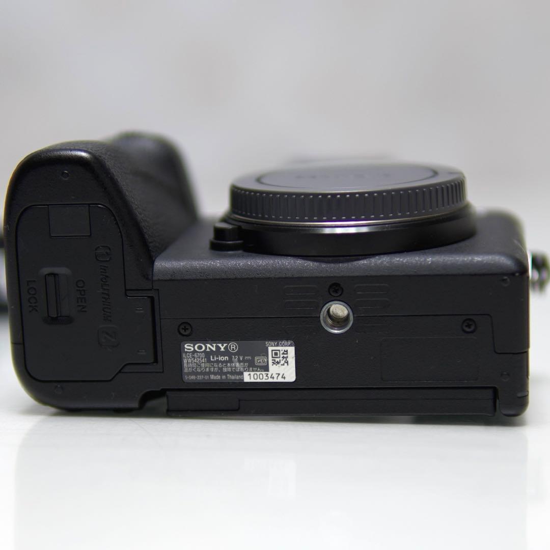 【値下げ】SONY α6700 ミラーレスカメラ ボディ 保証2026/8まで
