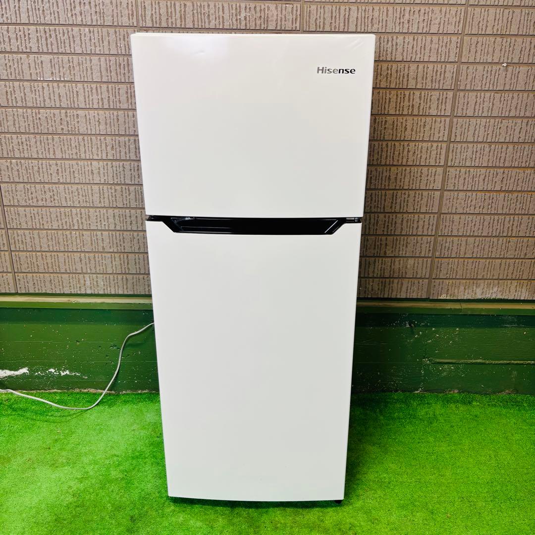 Hisense 120L 冷蔵庫 一人暮らし 耐熱天板【地域限定配送無料】