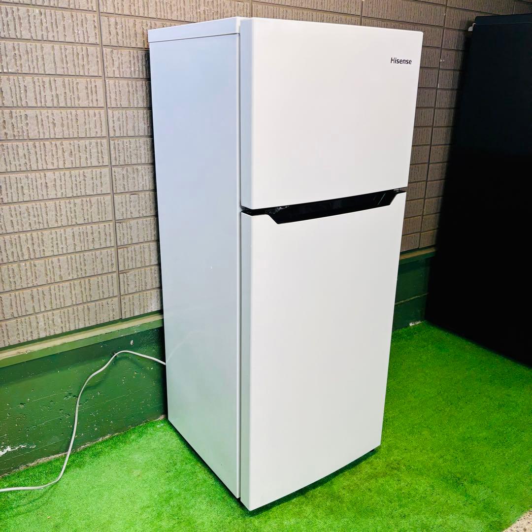 Hisense 120L 冷蔵庫 一人暮らし 耐熱天板【地域限定配送無料】