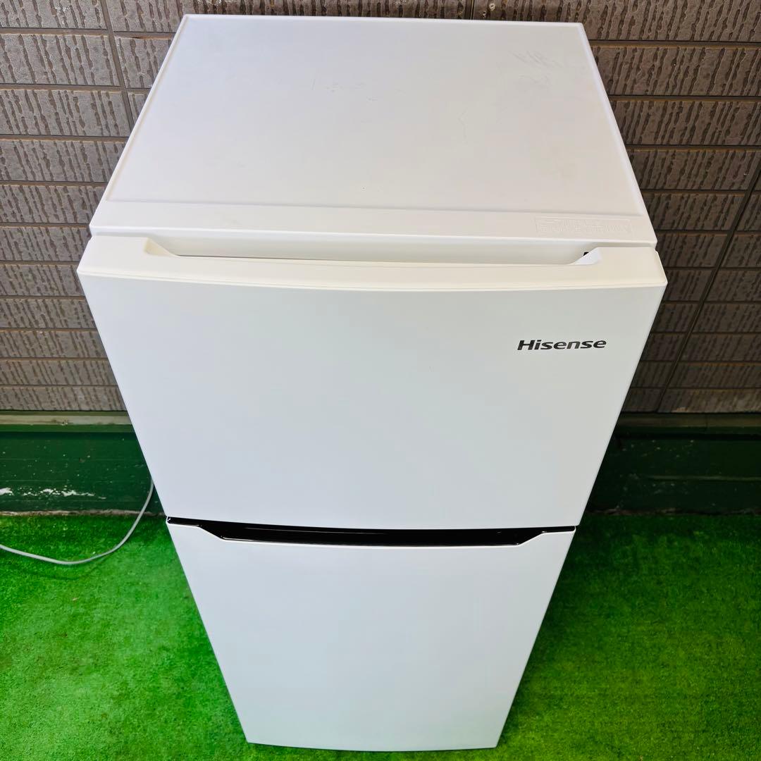 Hisense 120L 冷蔵庫 一人暮らし 耐熱天板【地域限定配送無料】