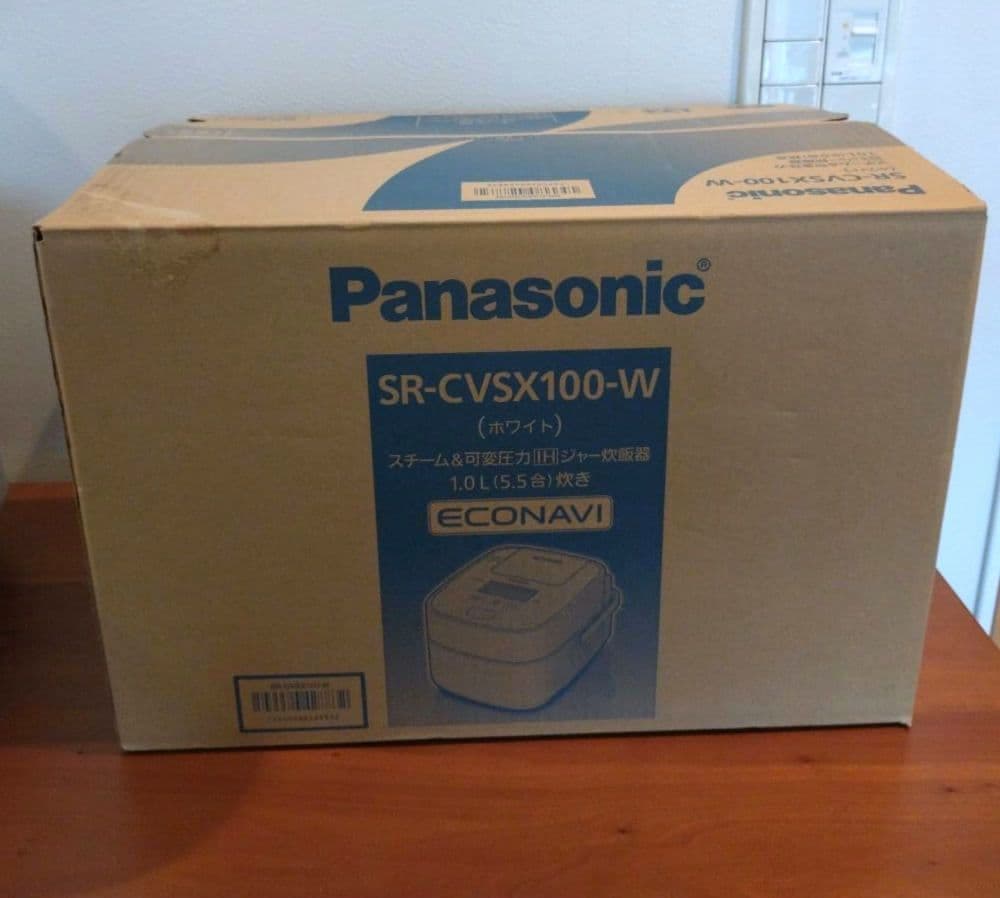 【美品】パナソニック 高級炊飯器 Wおどり炊き SR-CVSX100