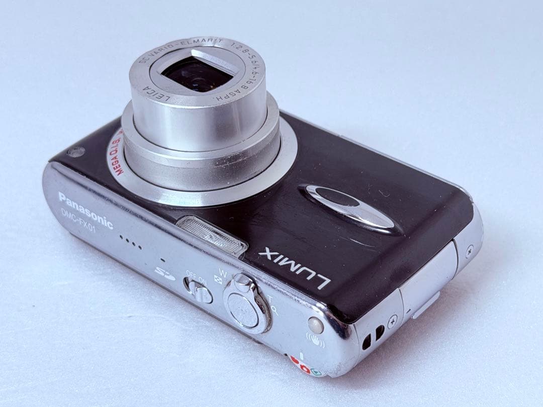 Panasonic LUMIX DMC-FX01 ブラック 動作確認済 コンデジ