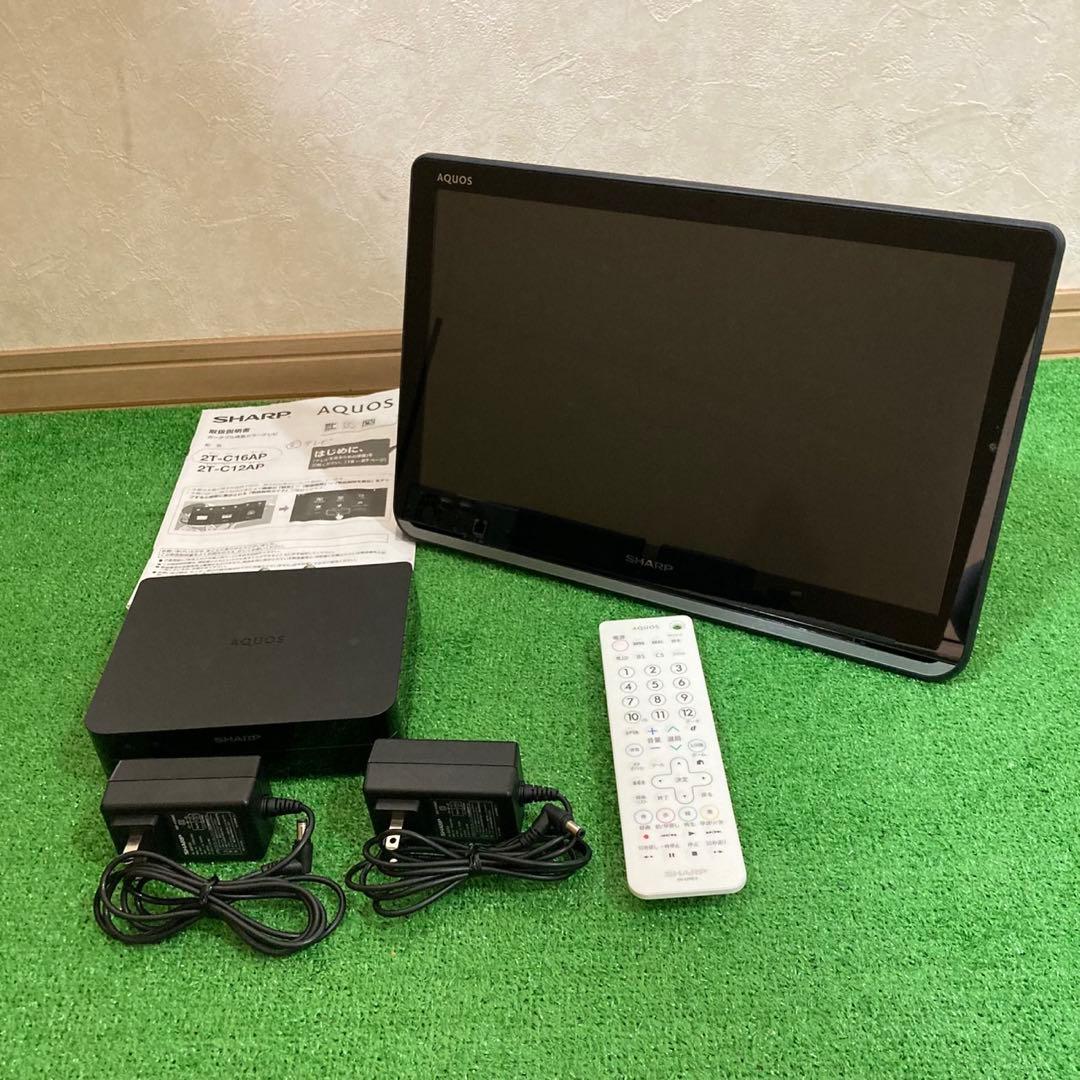 SHARP AQUOS リモコン付き 2T-C16AP 2019年製