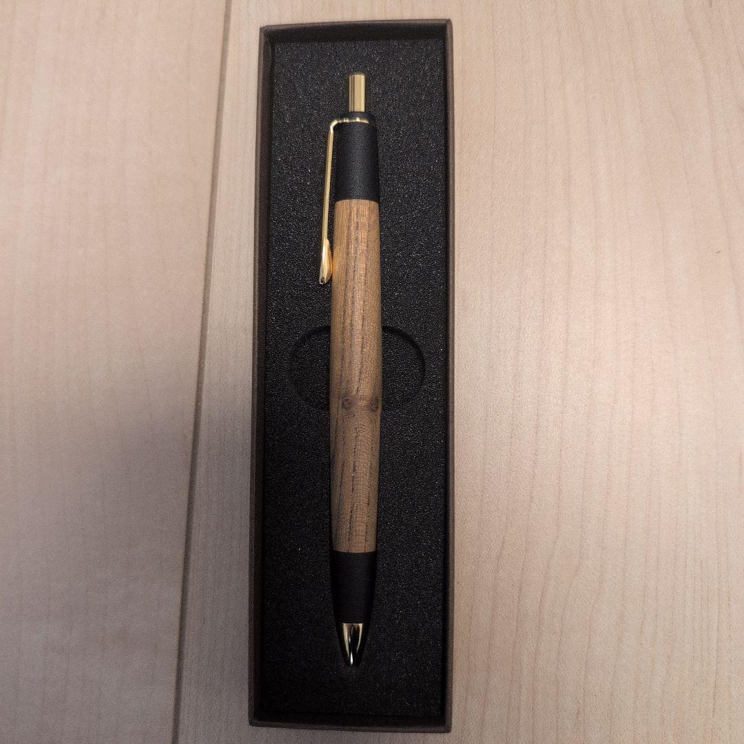 ボナンペン欅　真鍮金具　シャープペンシル0.5