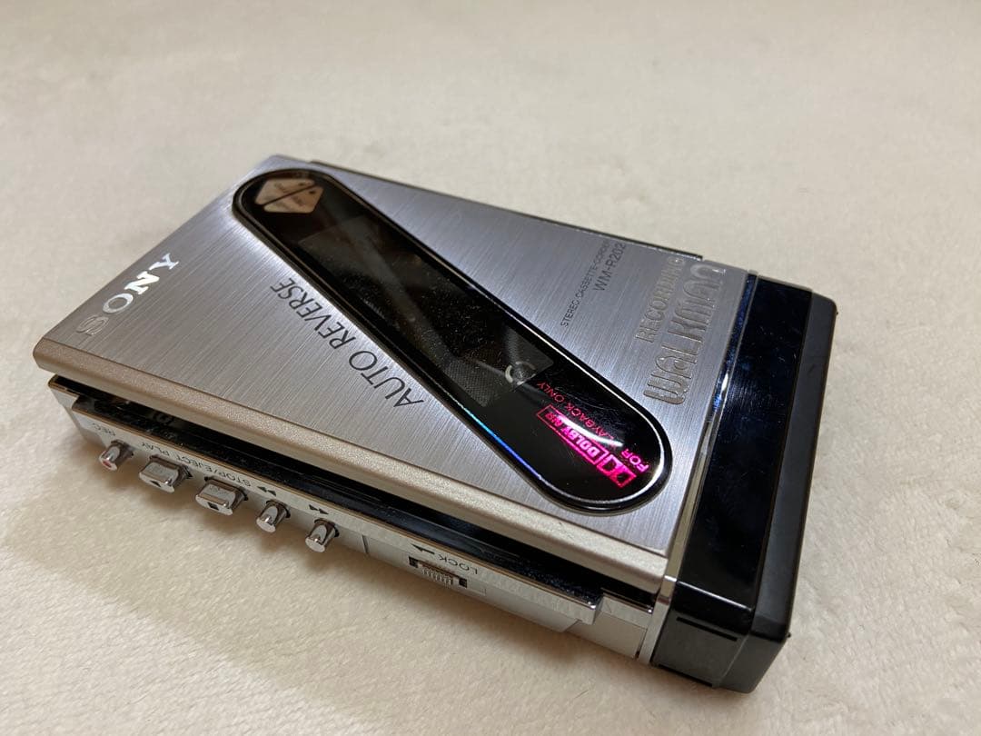 【ジャンク品】SONY WM-R202 ウォークマン　ステレオ録音マイク（2点）