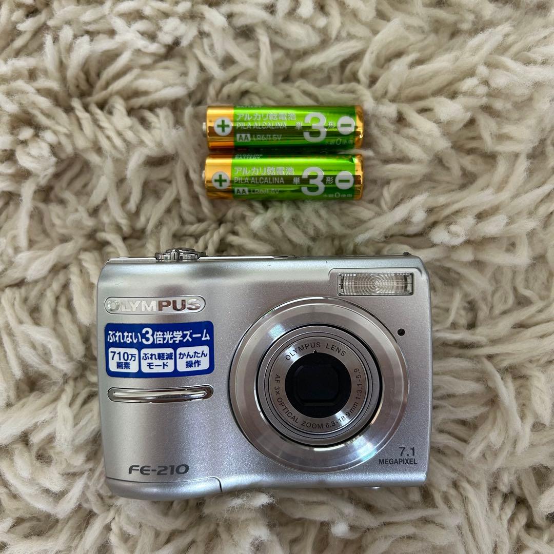 【✨美品✨】OLYMPUS オリンパス FE-210 平成レトロ コンデジ
