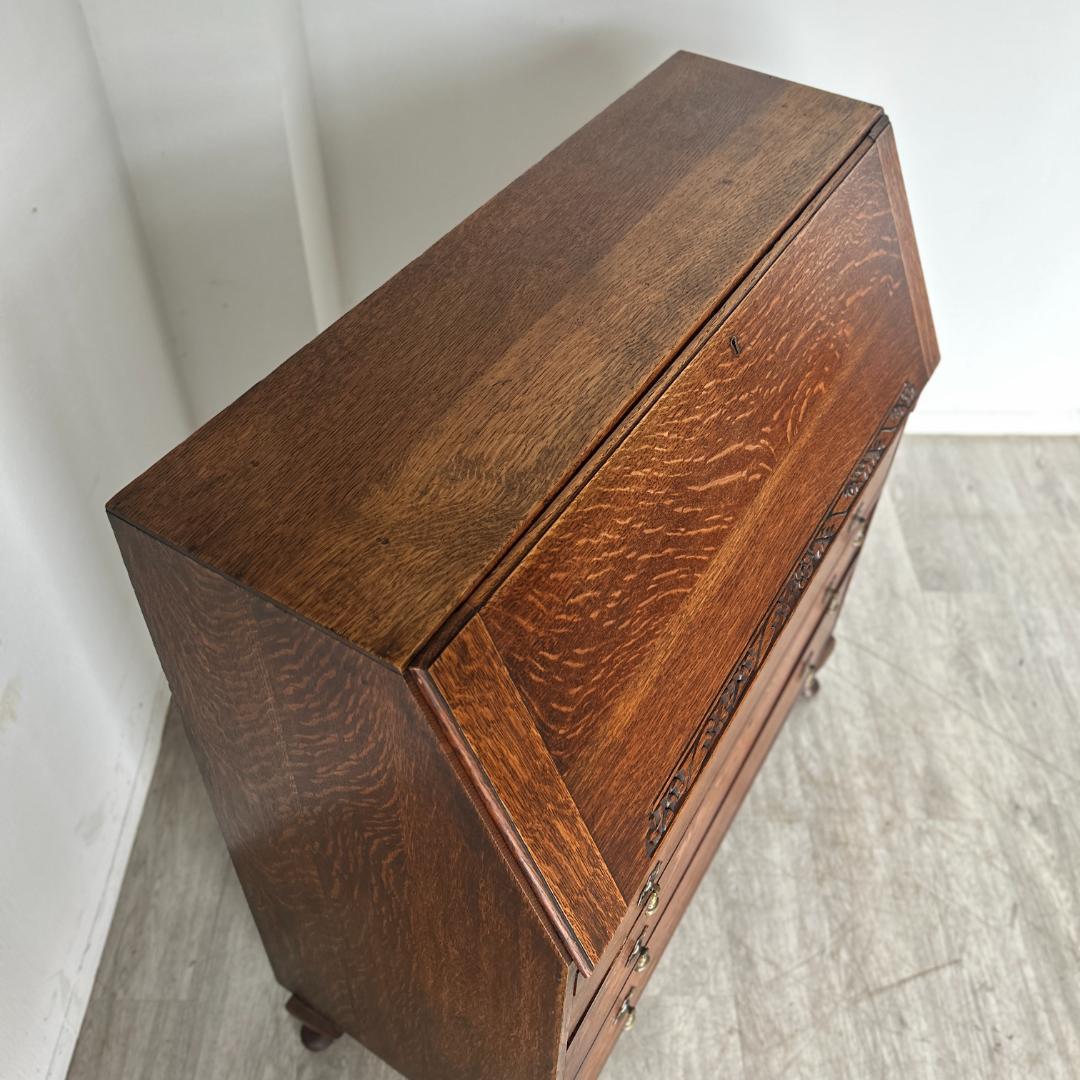 イギリス アンティーク家具 ビューロー　机 1930年頃 020B