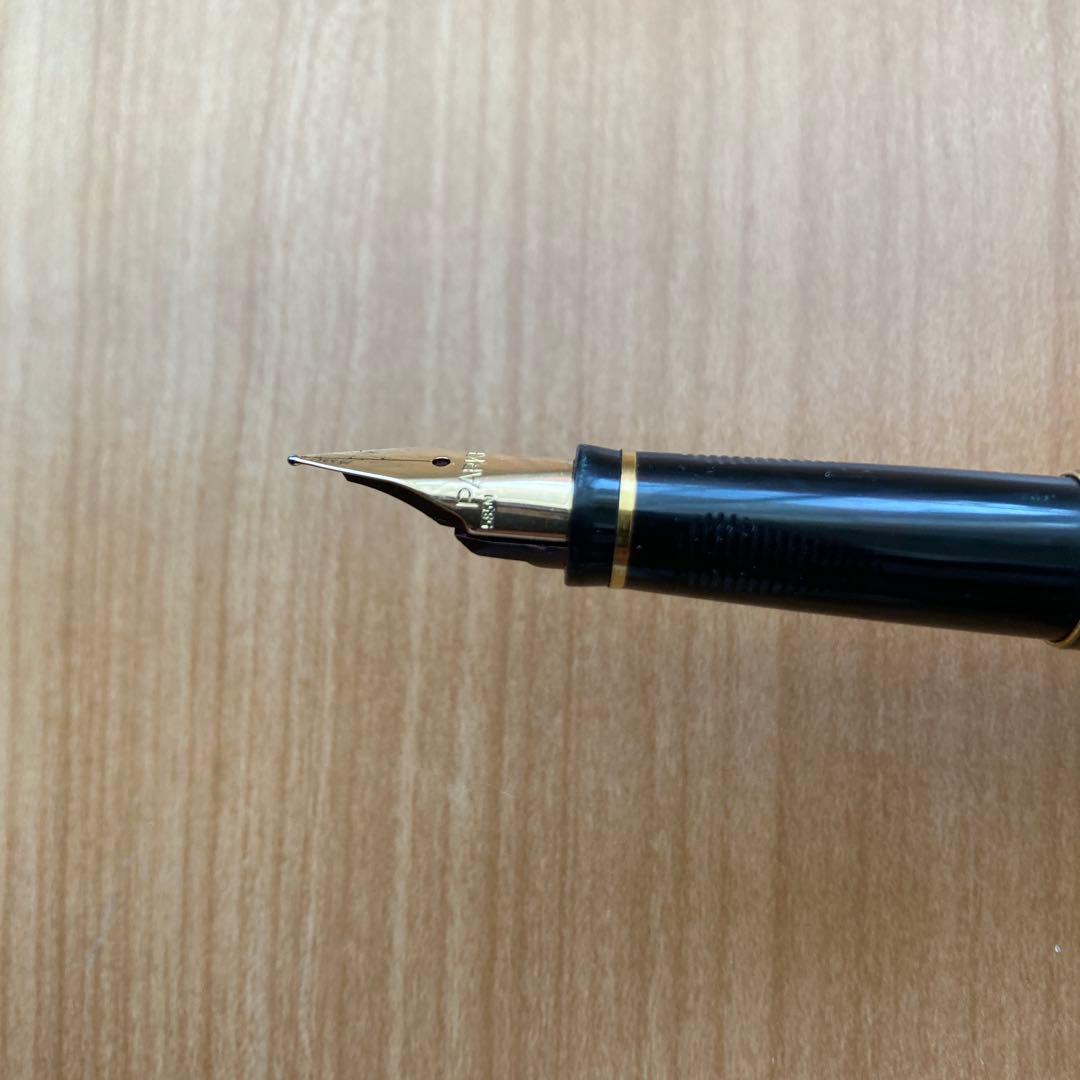 PARKER パーカー万年筆 ビンテージ 黒/ゴールド　14K