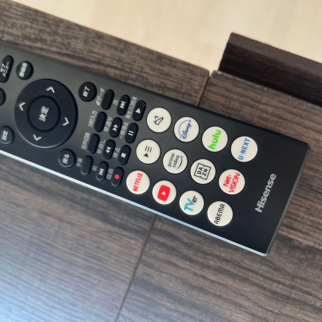 使用期間2ヶ月美品！　【定価¥53,960】ハイセンス　50V型 4K