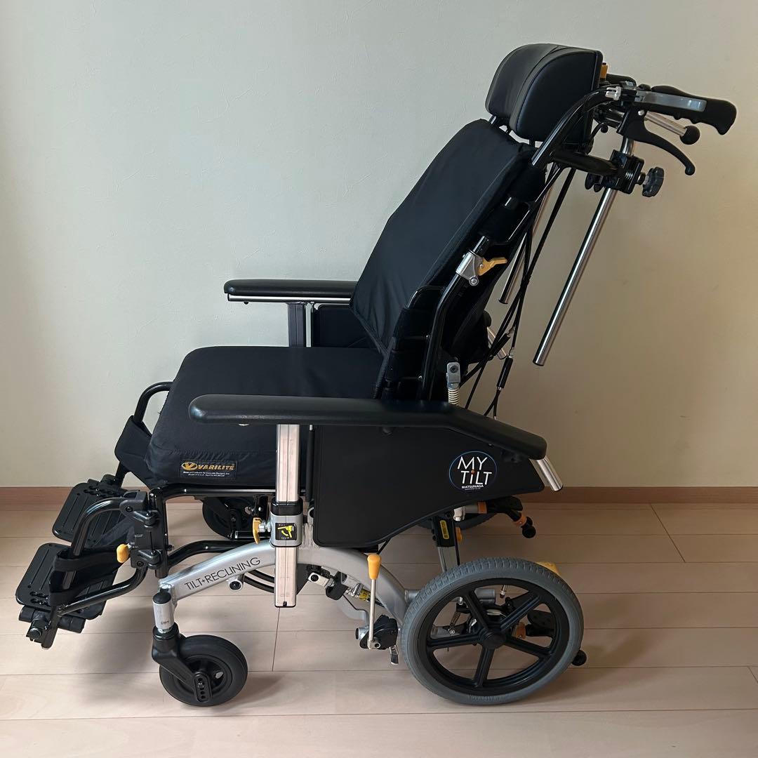 ティルト&リクライニング車いす マイチルトコンパクト3D MH-CR3D