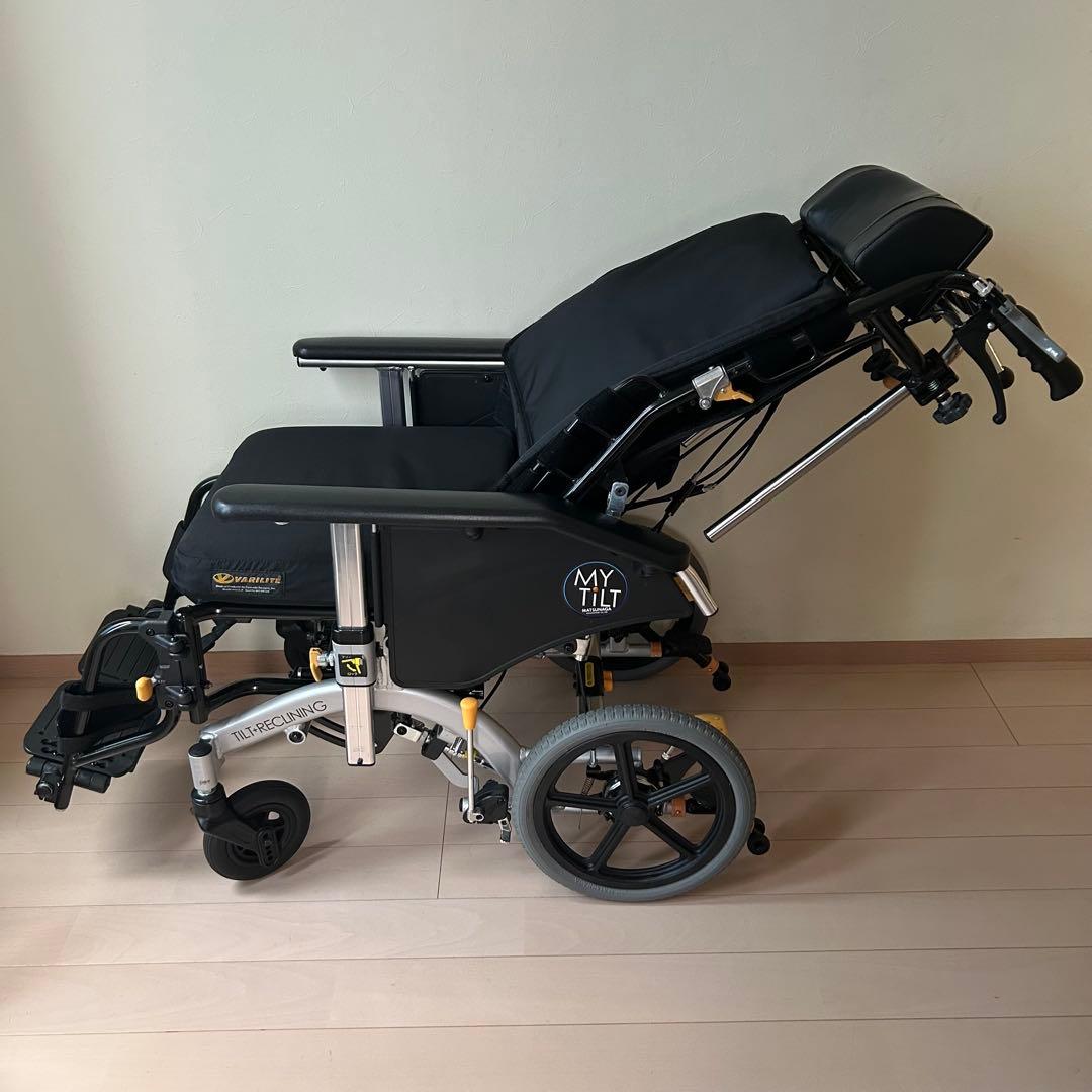 ティルト&リクライニング車いす マイチルトコンパクト3D MH-CR3D