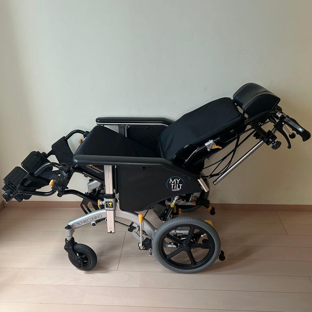 ティルト&リクライニング車いす マイチルトコンパクト3D MH-CR3D