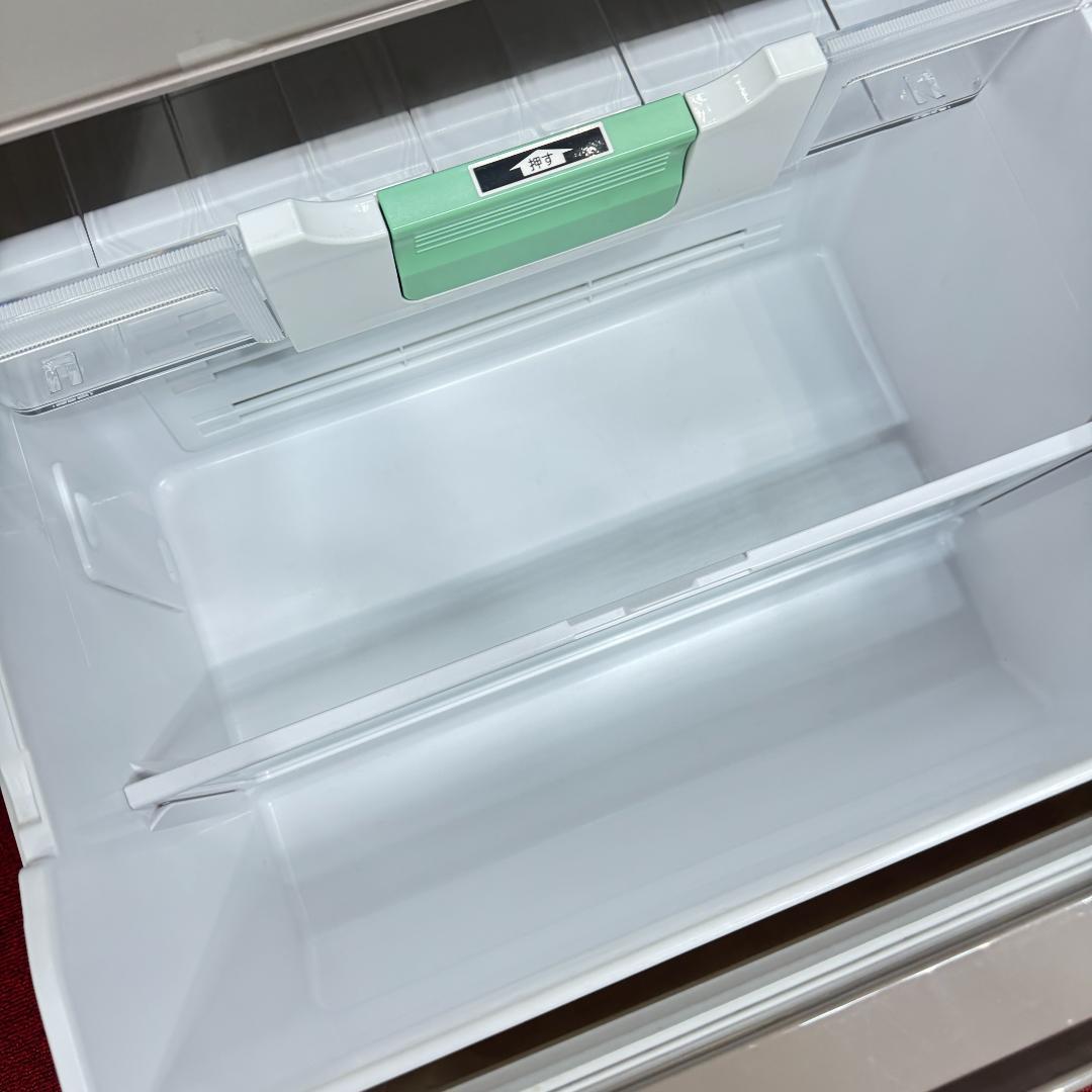 (28)都内23区配送無料　日立2015年製5ドアガラストップ冷蔵庫　415L