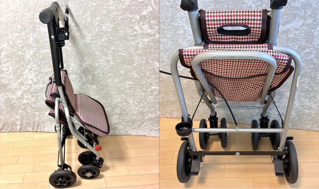 座れる！ 幸和製作所 TacaoF SICP02 シルバーカー 動作確認済み
