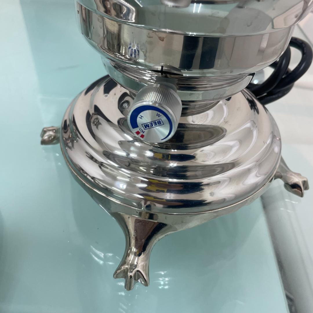 BEEM社製 サモワール ロマノフ 3 シルバー 5リットル 電気 湯沸かし器