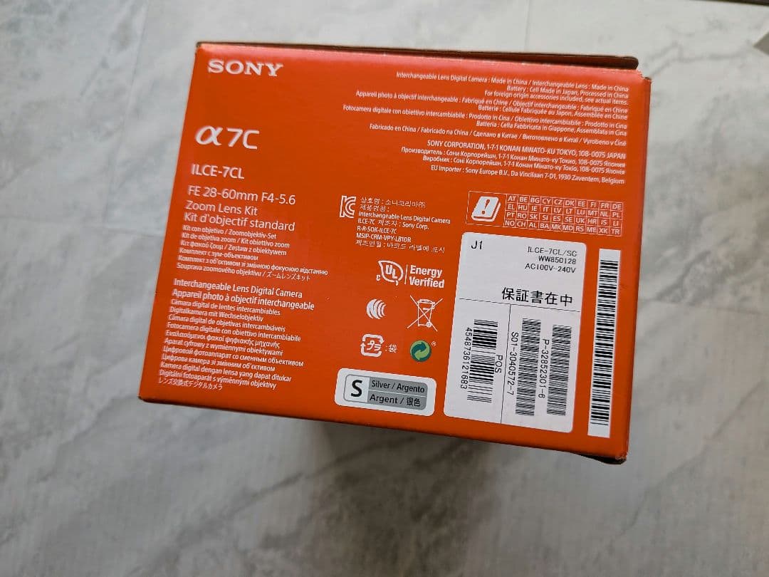 【SONY】a7cズームレンズキット28-60mm