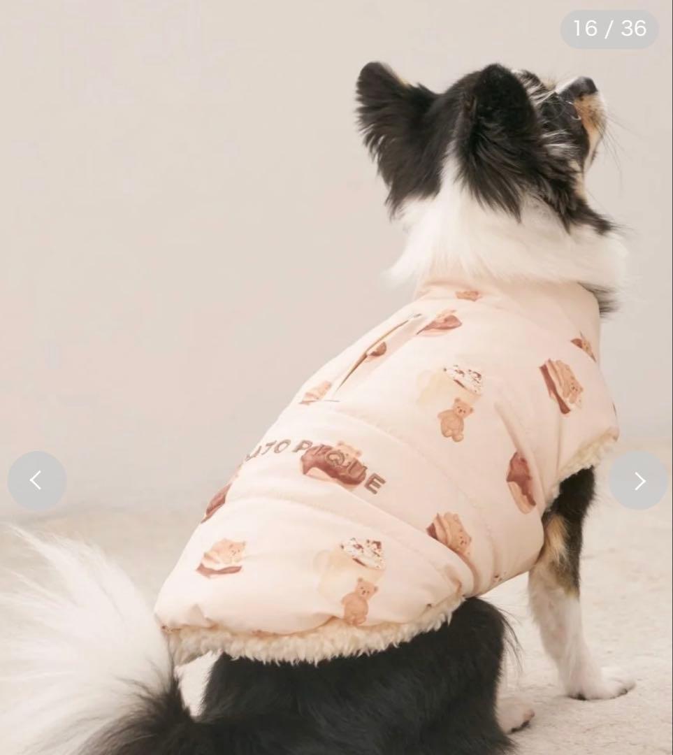 gelato pique CAT&DOG中綿ベスト　L