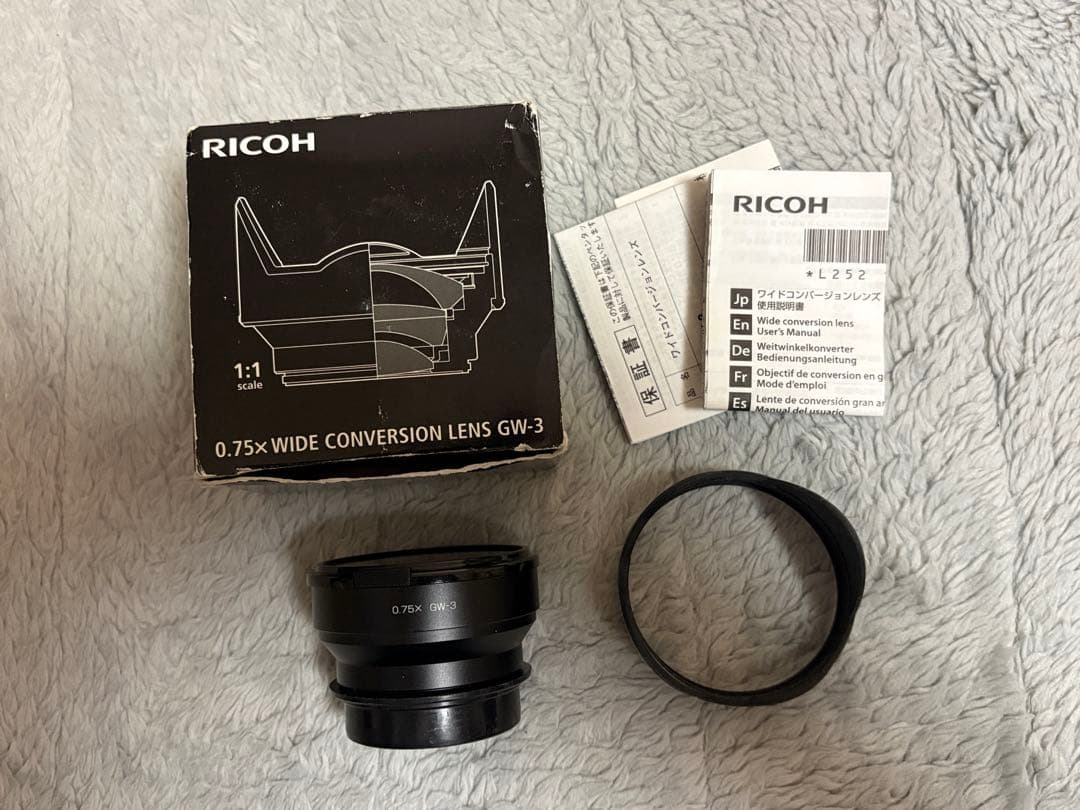 RICOH GR Ⅱ ワイドコンバージョン　マクロコンバージョン付き
