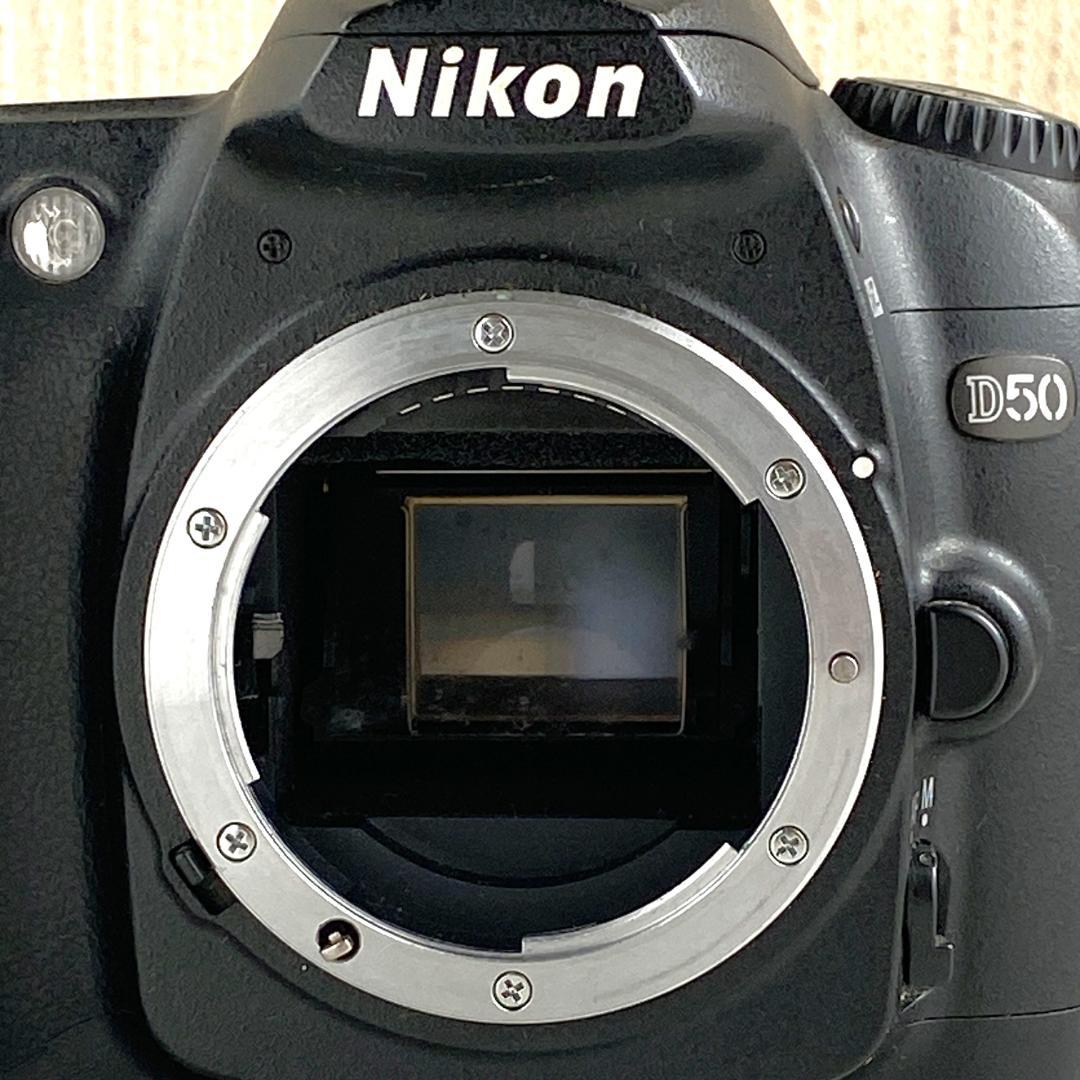 Nikon D50 AF-S DX 18-55mmスマホ転送用カードリーダー付