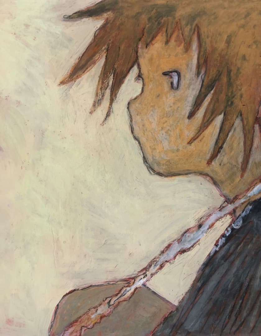 絵画　girl