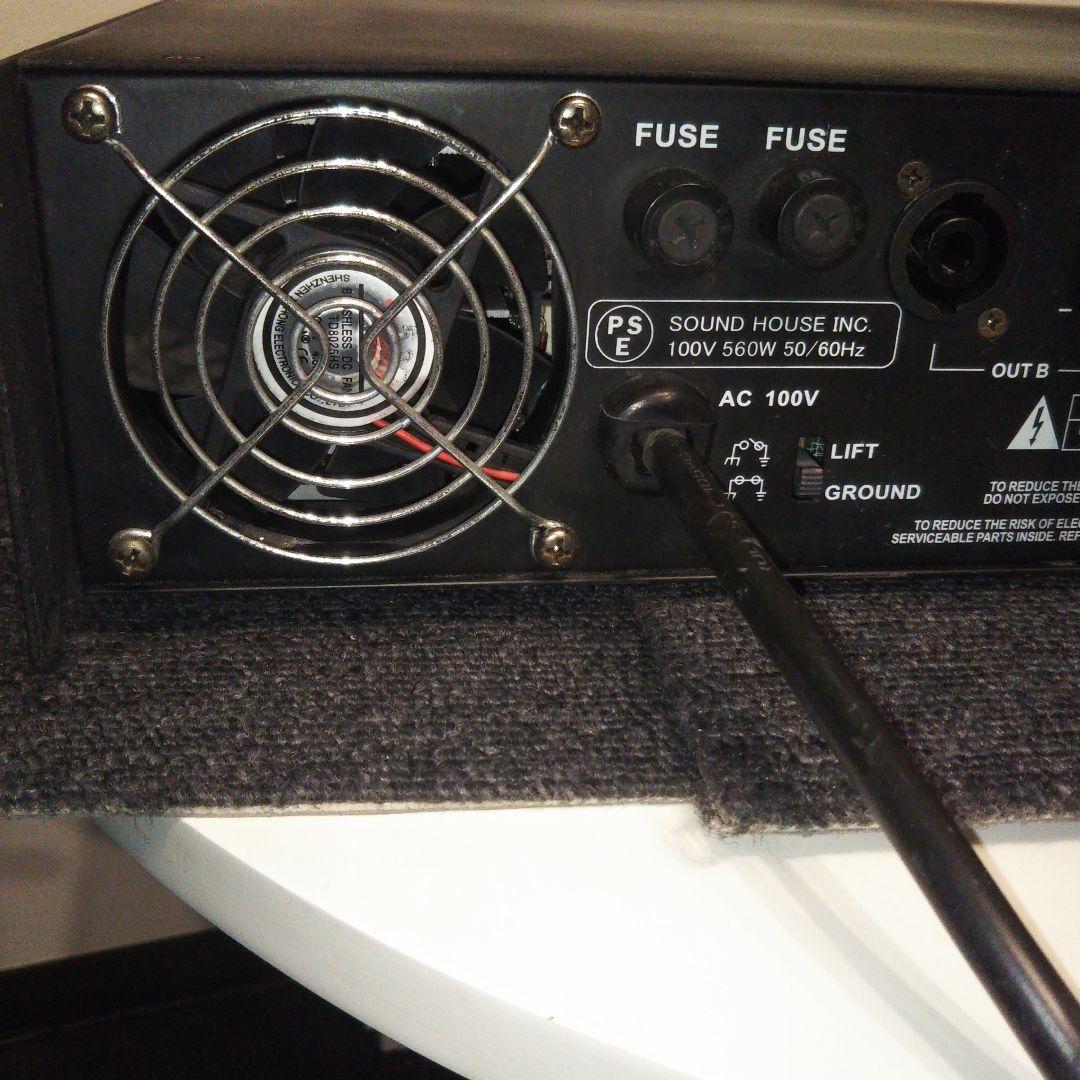 CLASSIC PRO CP1400 パワーアンプ 動作確認