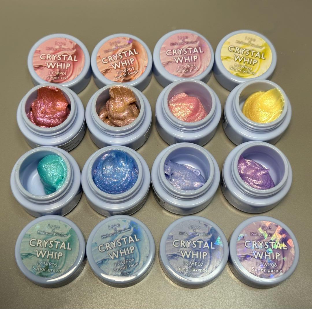 CRYSTAL WHIP ジェルネイル 8色セット