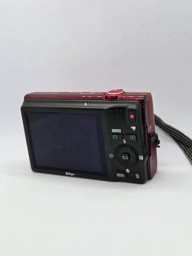 【スマホ転送OK】ニコン Nikon COOLPIX S6200 レッド