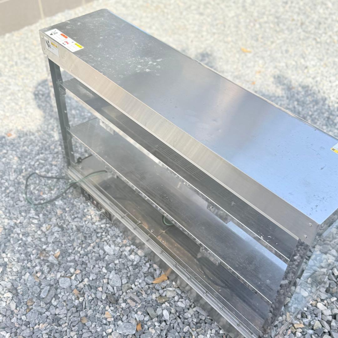 NISSEI ニッセイNH-704E 業務用ホットショーケース 2段 ステンレス
