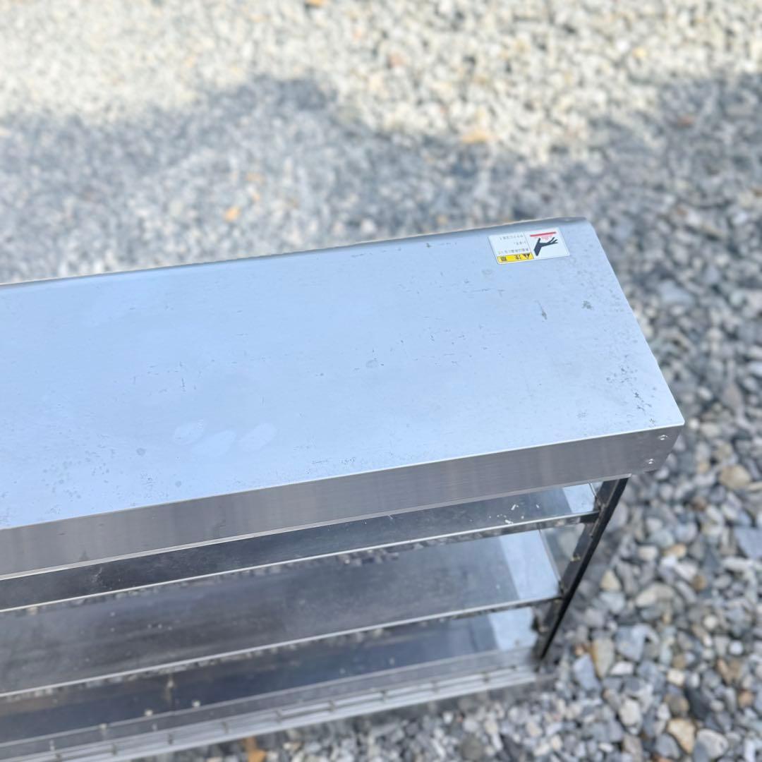 NISSEI ニッセイNH-704E 業務用ホットショーケース 2段 ステンレス