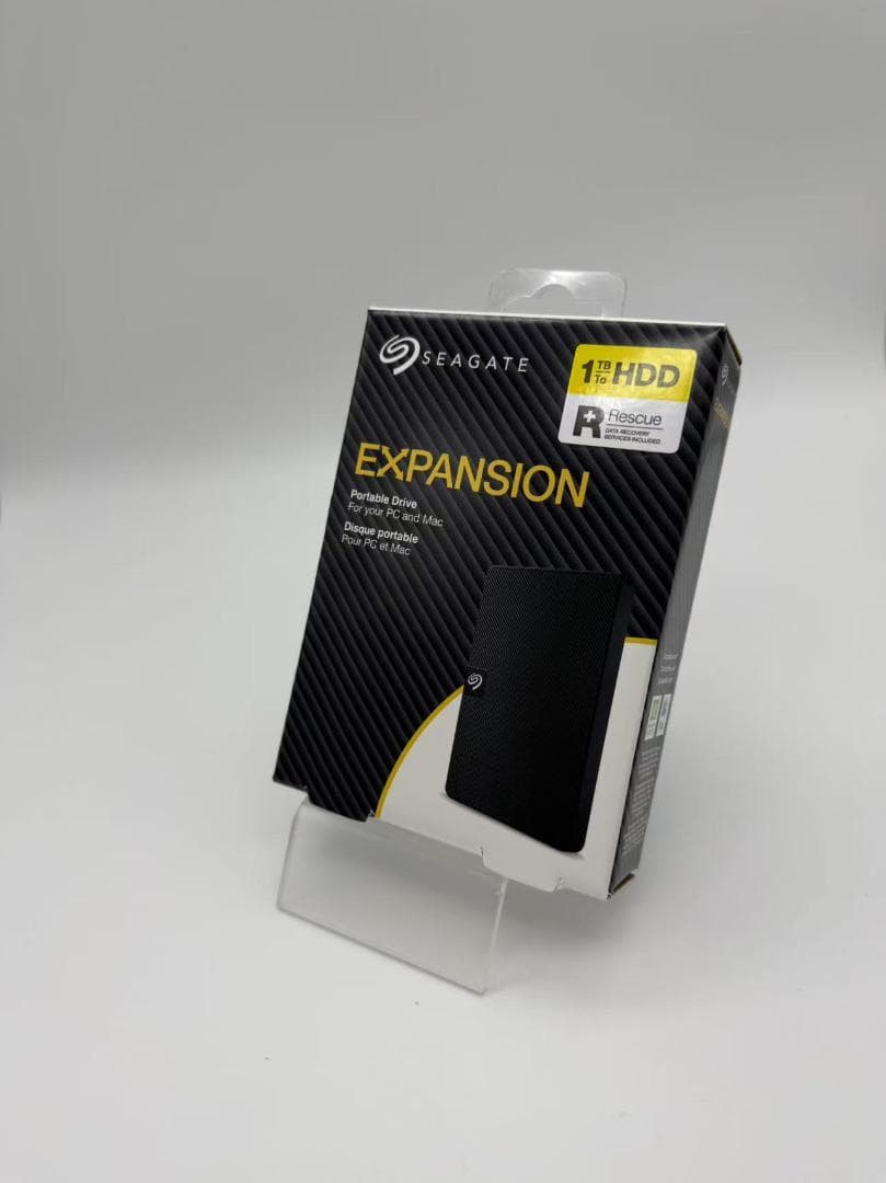 新品 Seagate ポータブル・ドライブ 、外付けHDD 1TB　ST0001