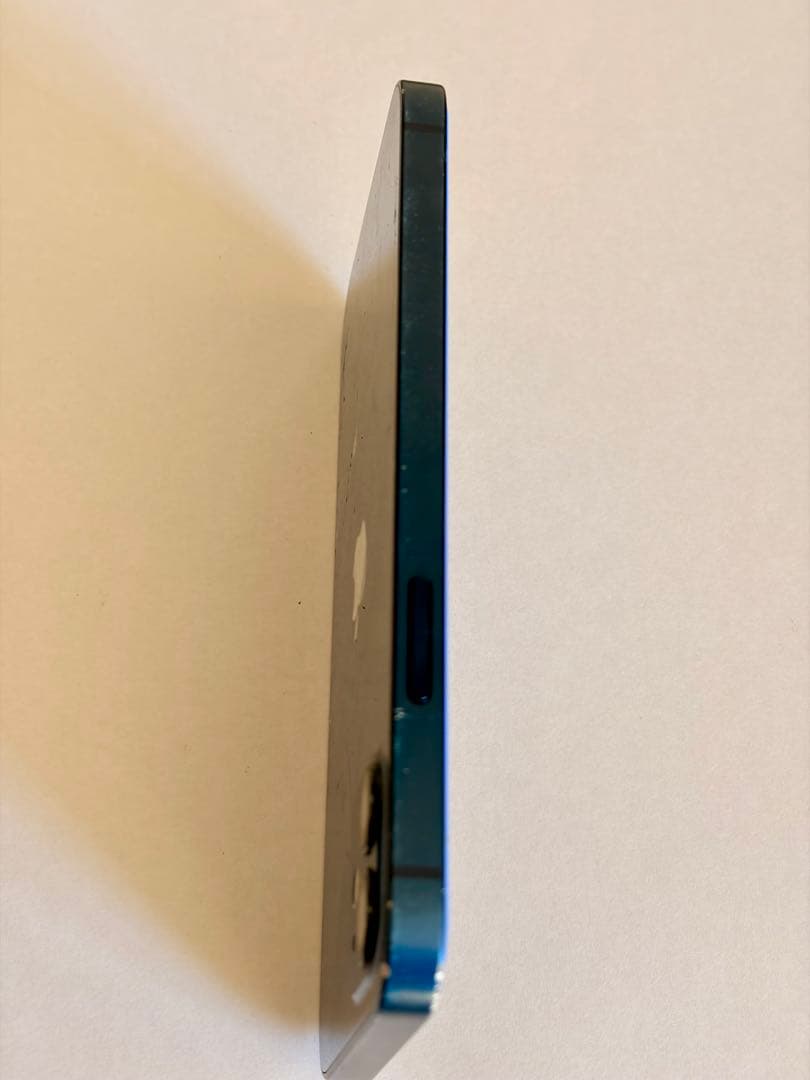 iPhone12 SIMフリー 128G 動作品 背面割れ ブルー