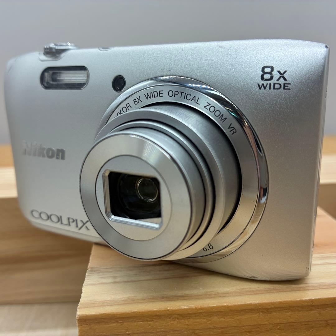 【動作品】Nikon COOLPIX S3600 コンパクトデジタルカメラ