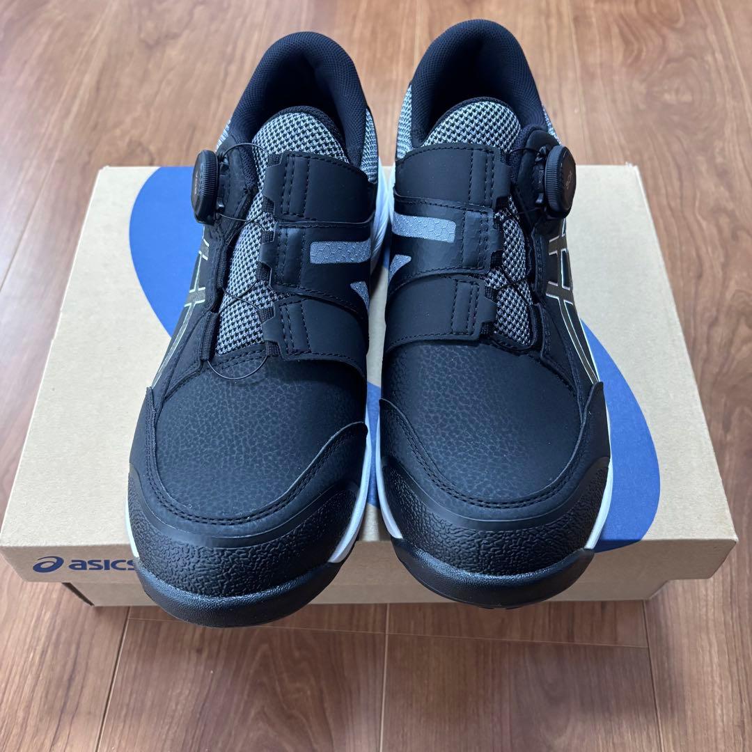 [未使用品] ASICS ウィンジョブ CP309 BO A ブラック 安全靴