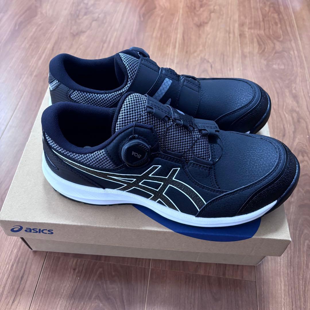 [未使用品] ASICS ウィンジョブ CP309 BO A ブラック 安全靴