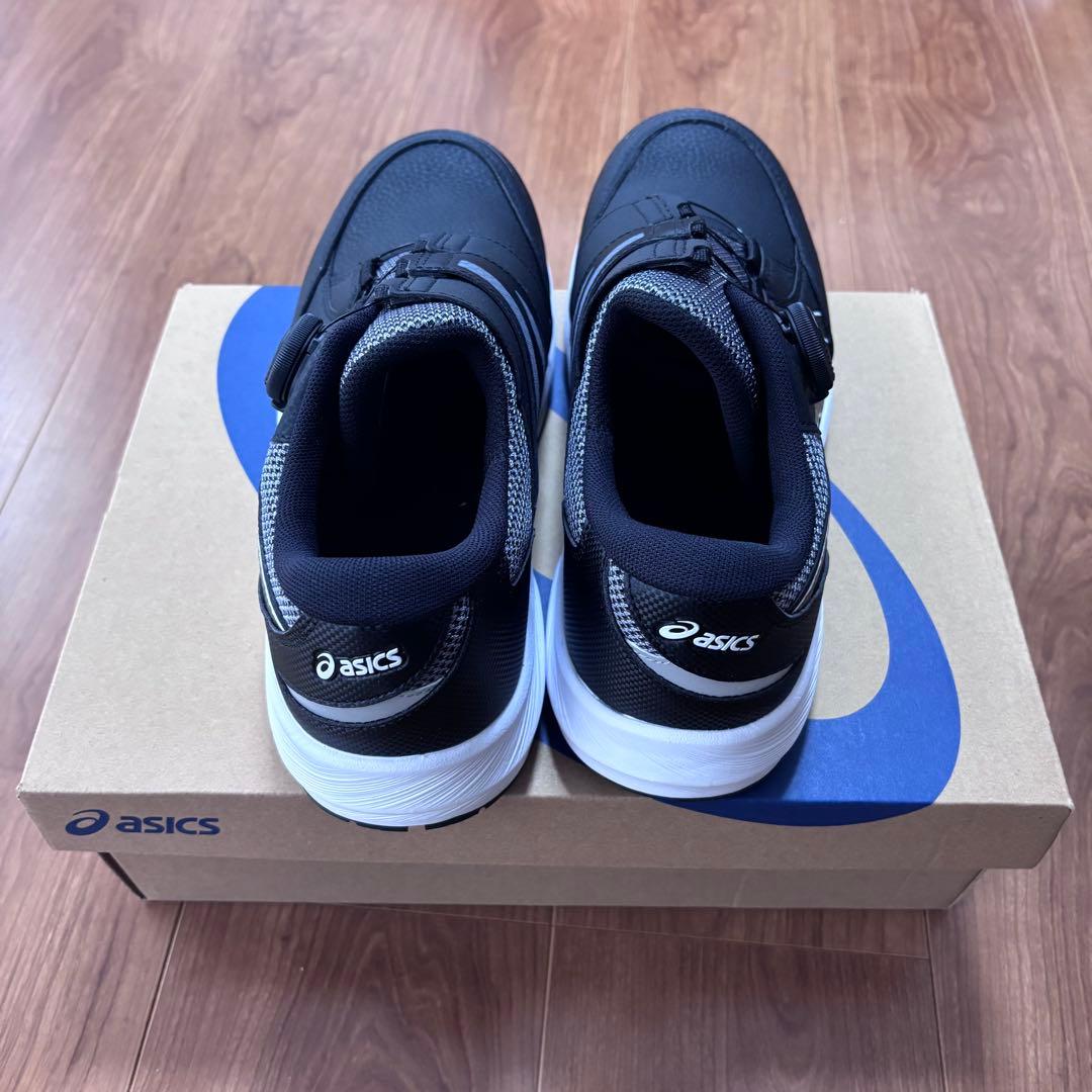 [未使用品] ASICS ウィンジョブ CP309 BO A ブラック 安全靴