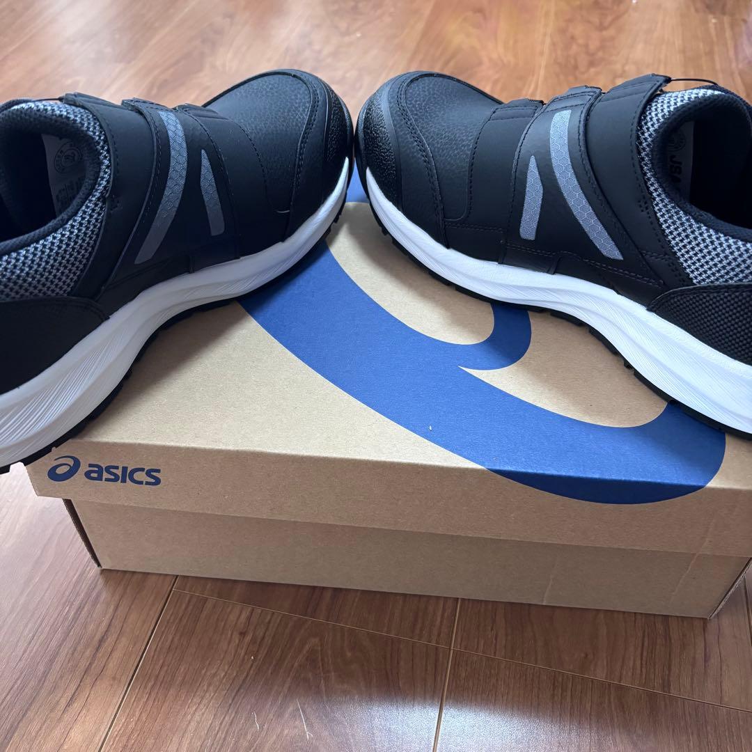 [未使用品] ASICS ウィンジョブ CP309 BO A ブラック 安全靴