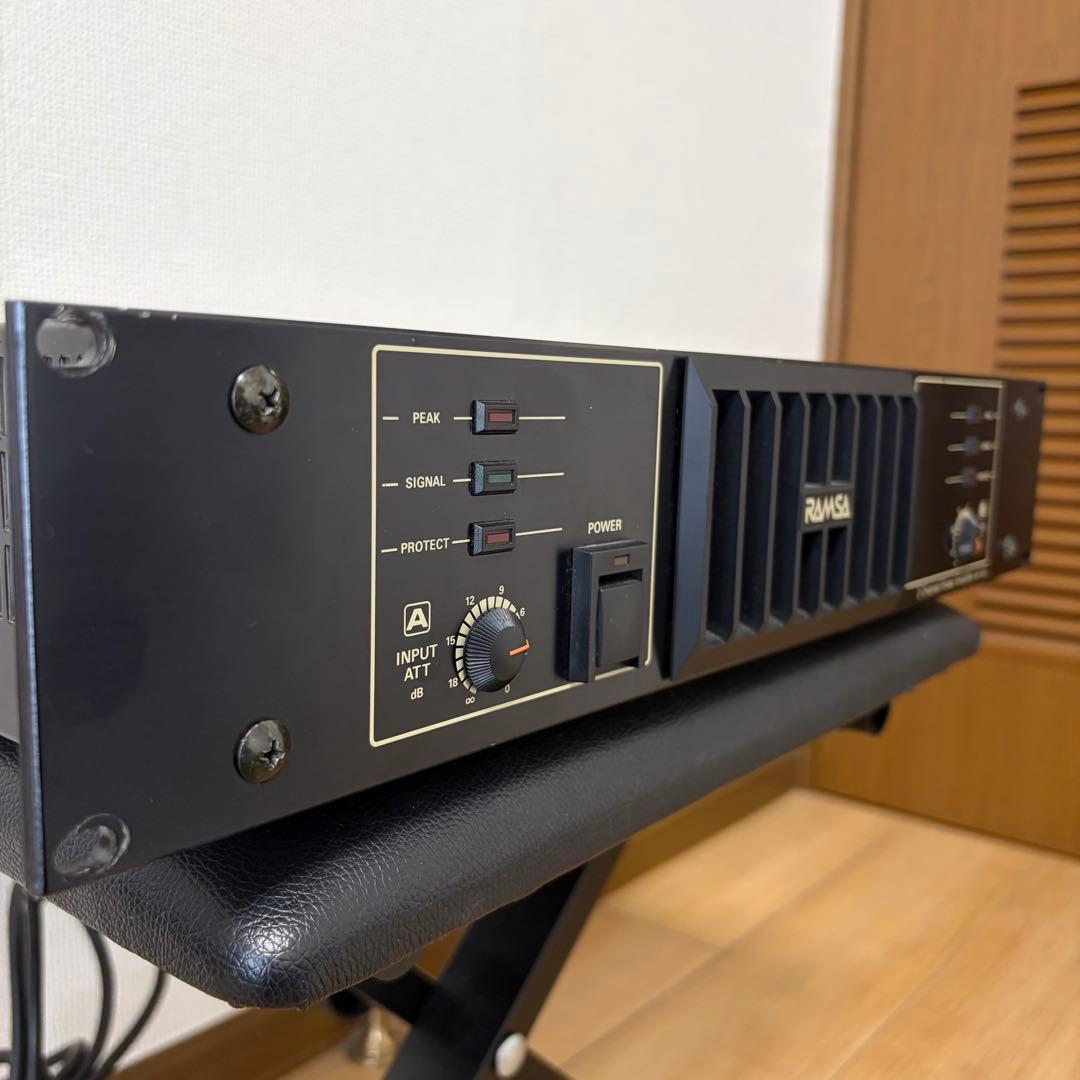 RAMSA ラムサ パワーアンプ WP-9110 national ナショナル