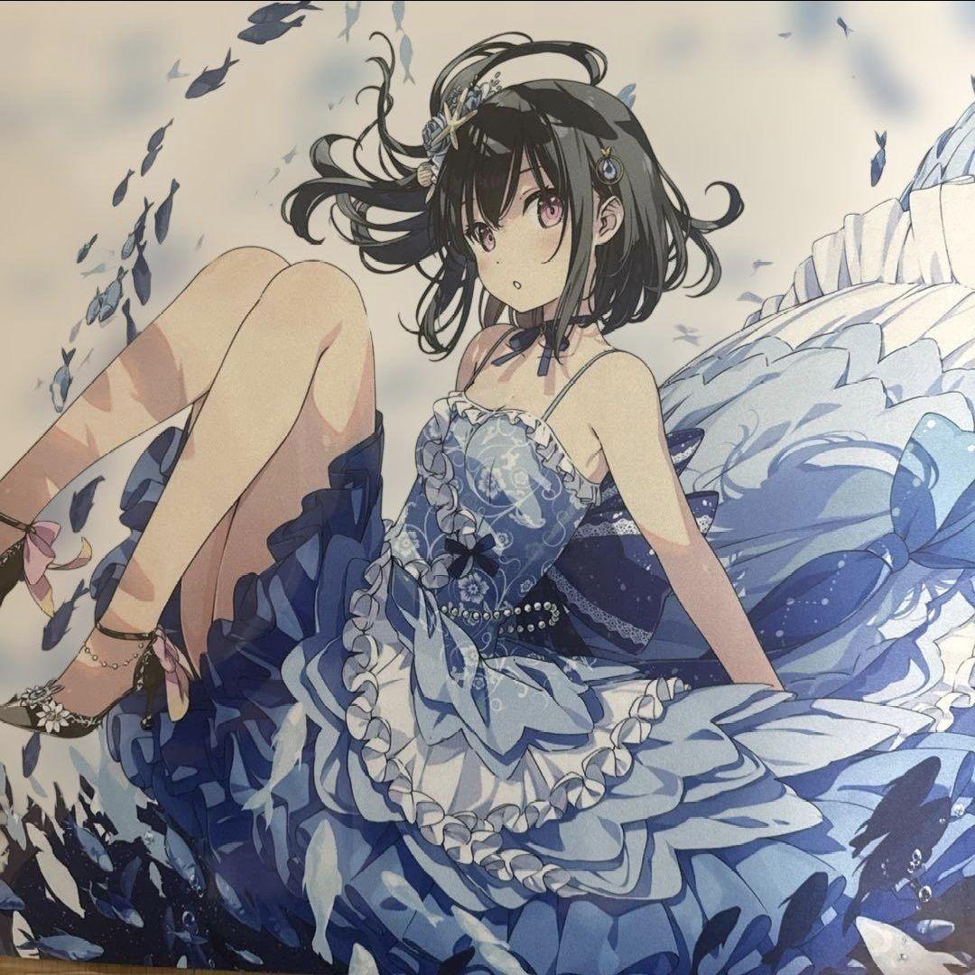 ブロッコリートレカアイテムくじEX「カントク」第２弾 B賞　プレイマット　しずく