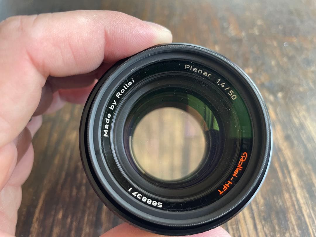 【希少】Rollei Planar 1.4/50 Eマウントアダプター付き