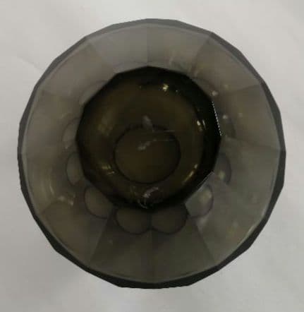 カットガラス　花瓶