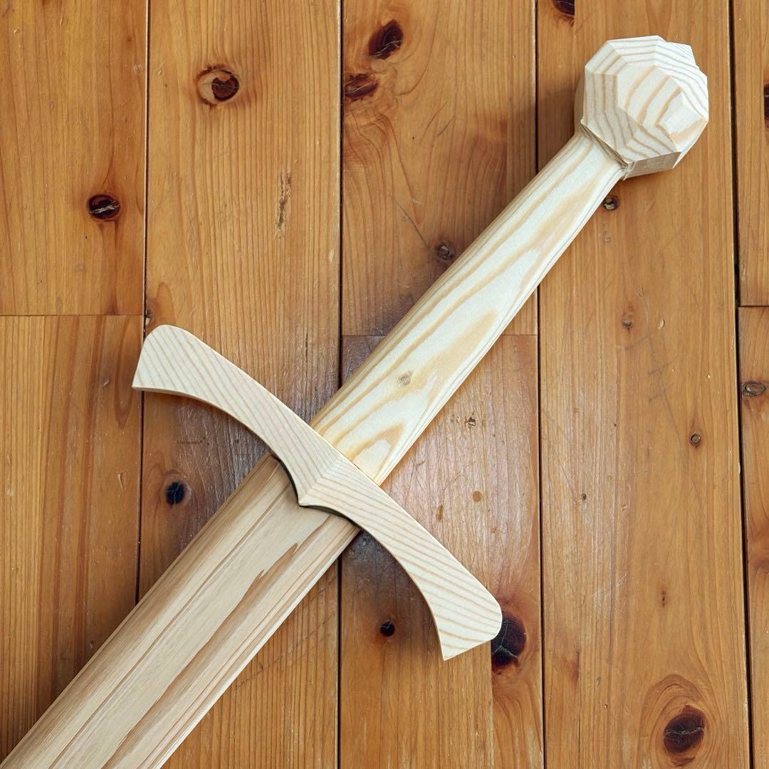 西洋木剣　　(木剣　剣　木刀　wood sword )